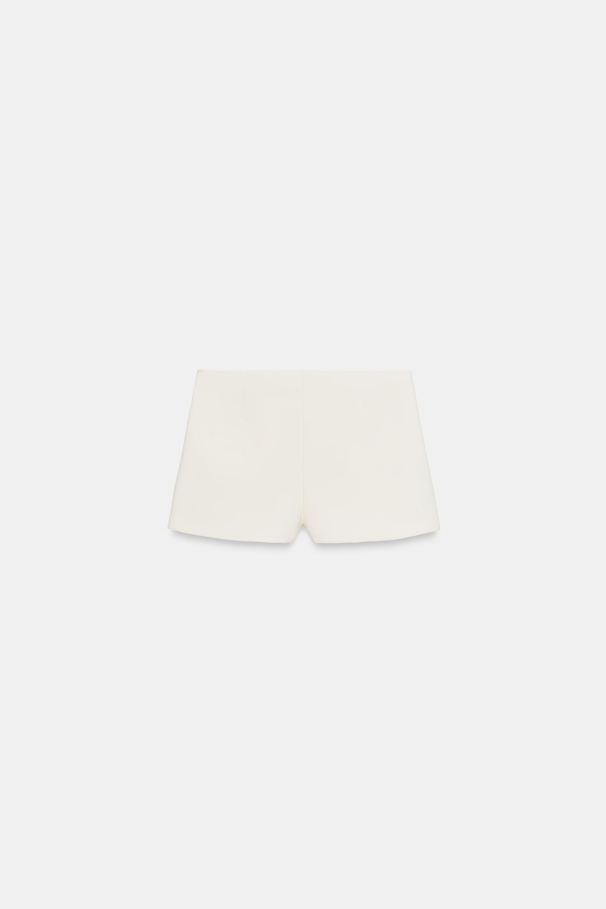 GINGHAM SKORT WITH SLIT